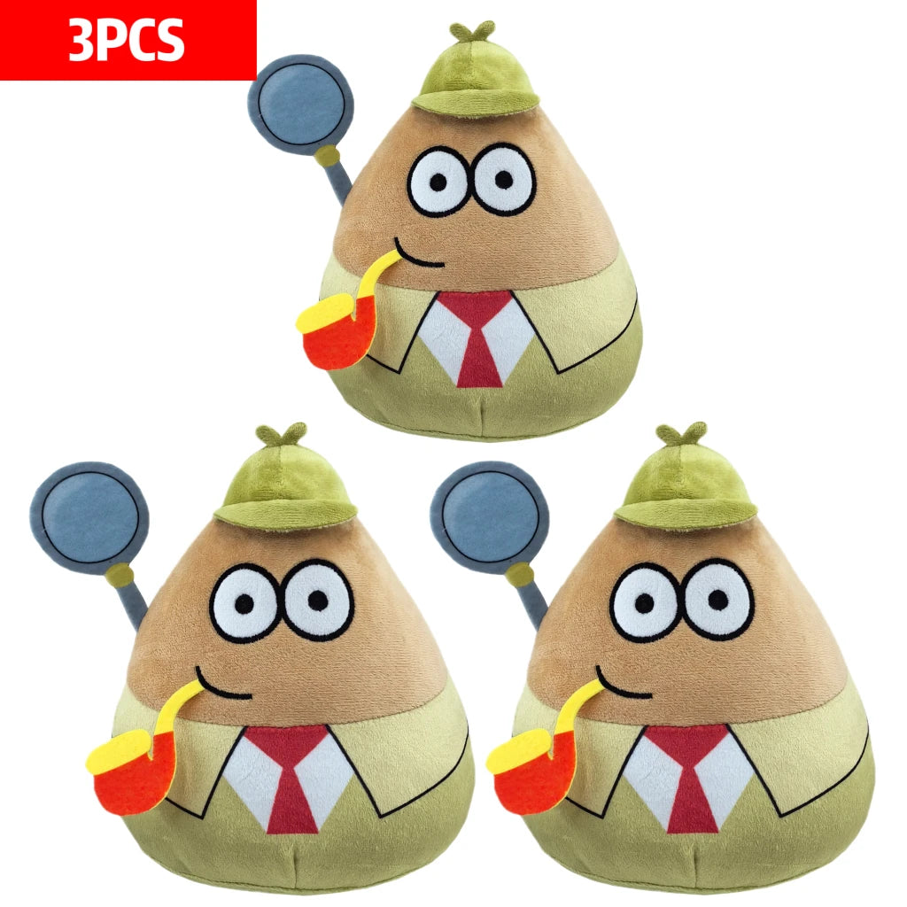 1/4Pcs My Pet Alien Pou Plush Toy Kawaii Alien Pet Doll Cute Pou Stuffed Toys Soft Pillow Plush Animal Gift Toys For Kids Girls