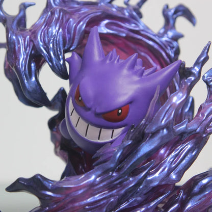 Pokemon Gengar Anime Figure Sun Snorlax Ghost Claw Action Figurine 18cm Pvc Statue Model Desk Decoration Collection Toy Kid Gift