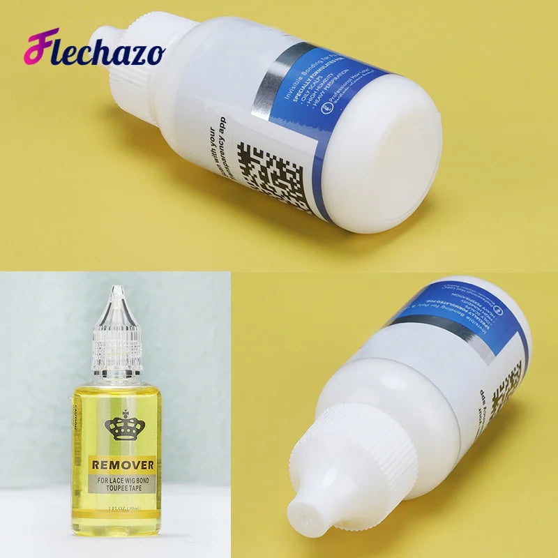 Strong Keep Wig Glue Waterproof Extra Hold Super Sticky And Sweatproof Front Lace Wig Glue White Color Cold Glue For Wigs