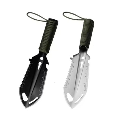 1PC Engineer Shovel Military Shovel Outdoor Multifunctional Folding Military Shovel Vehicle Camping Fishing Shovel Pickaxe